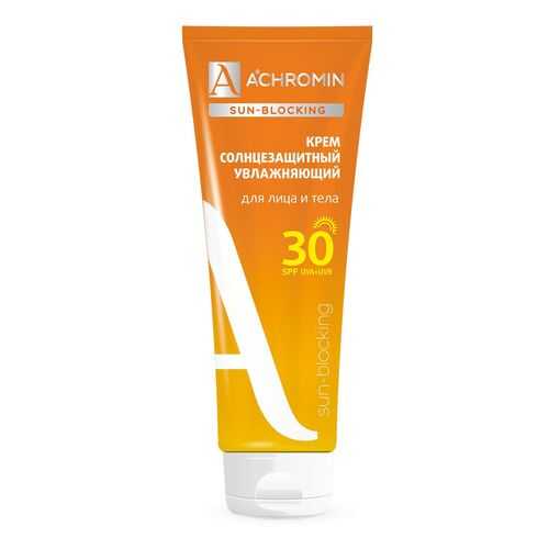 Крем солнцезащитный Achromin для лица и тела SPF 30, 250 мл в Улыбка Радуги