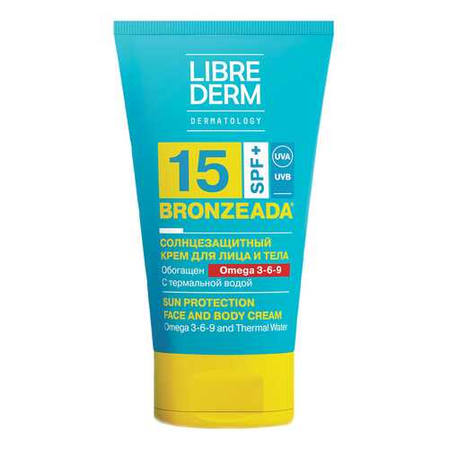 Солнцезащитное средство Librederm Bronzeada SPF 15 150 мл в Улыбка Радуги