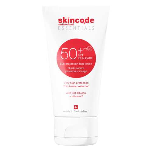 Солнцезащитный лосьон Skincode Essentials Sun Protection Face Lotion SPF50+ 100 мл в Улыбка Радуги