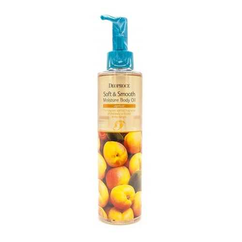 Масло для тела DEOPROCE SOFT & SMOOTH MOISTURE BODY OIL APRICOT 200ml в Улыбка Радуги