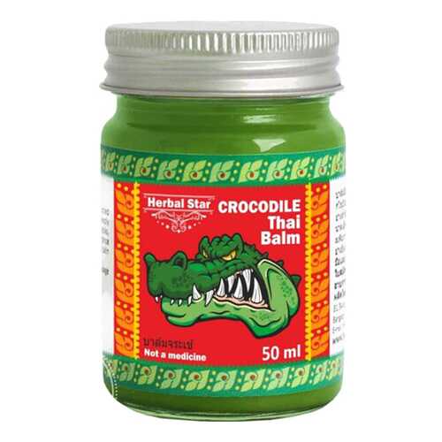 Средство для тела Herbal Star Crocodile Thai Balm 50 мл в Улыбка Радуги