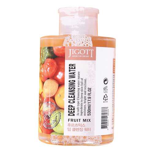 Мицеллярная вода Jigott Deep Cleansing Water Fruit Mix 530 мл в Улыбка Радуги