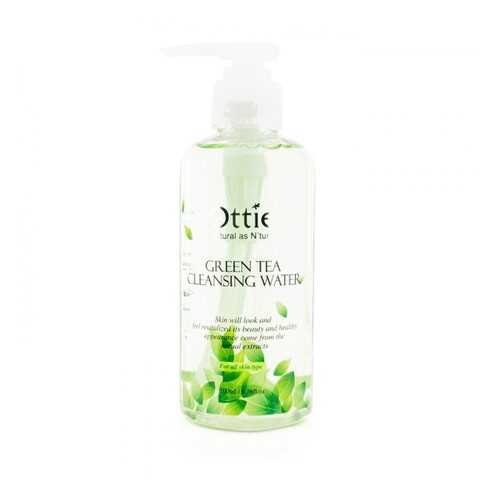 Очищающая вода с зеленым чаем Ottie green tea cleansing water 200 мл в Улыбка Радуги