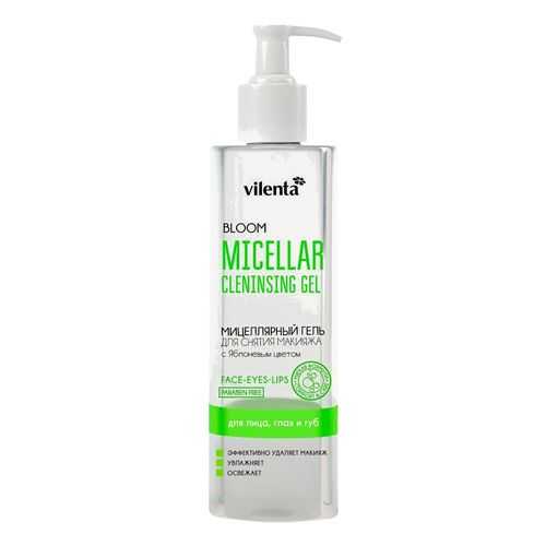Очищающий мицеллярный гель для снятия макияжа VILENTA BLOOM с Яблоневым цветом, 200 мл в Улыбка Радуги