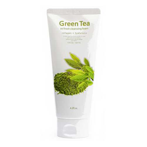 Пена для умывания с зеленым чаем Kkotminam So Fresh Cleansing Foam Green tea 120 мл в Улыбка Радуги