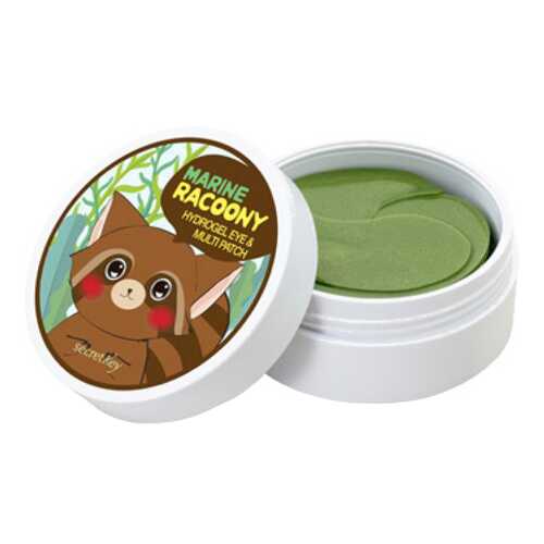Патчи для глаз Secret Key Marin Racoony Hydrogel Eye & Multi Patch 60 шт в Улыбка Радуги