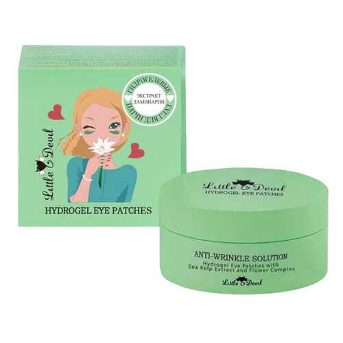 Патчи для век Little Devil Anti-Wrinkle Solution with Sea Kelp Extract&Flower Complex в Улыбка Радуги