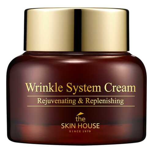 Анти-возрастной питательный крем с коллагеном THE SKIN HOUSE Wrinkle System Cream, 50 мл в Улыбка Радуги