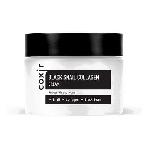 Антивозрастной крем для лица COXIR Black Snail Collagen Cream в Улыбка Радуги