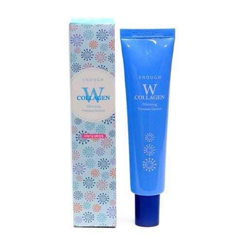 Эссенция для лица осветляющая Enough W Collagen Whitening Premium Essence 30мл в Улыбка Радуги