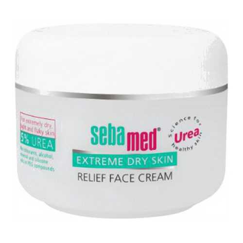 Крем для лица Sebamed Extreme Dry Skin Relief Face Cream 5% Urea 50 мл в Улыбка Радуги