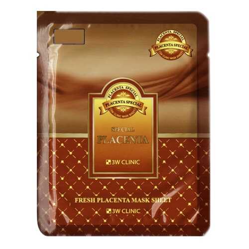 Маска для лица 3W Clinic Fresh Placenta Mask Sheet 23 мл в Улыбка Радуги