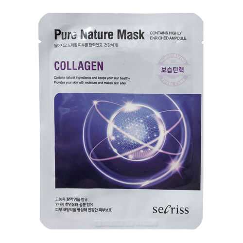 Маска для лица Anskin Secriss Pure Nature Mask Pack Collagen 25 мл в Улыбка Радуги