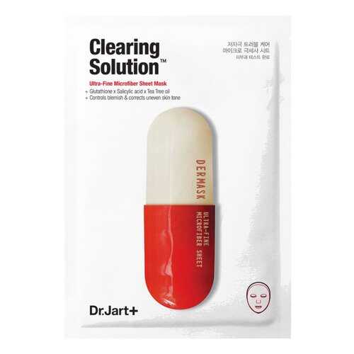 Маска для лица DR.Jart+ Dermask Micro Jet Clearing Solution 30 г в Улыбка Радуги