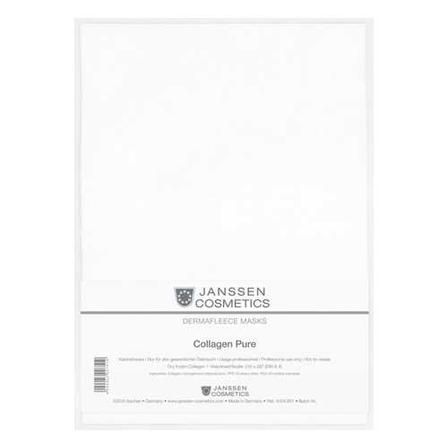 Маска для лица Janssen Collagen Pure 1 шт в Улыбка Радуги