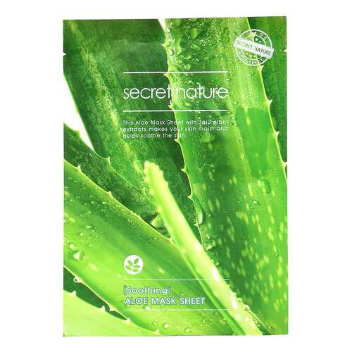 Маска для лица Secret Nature Soothing Aloe 25 мл в Улыбка Радуги