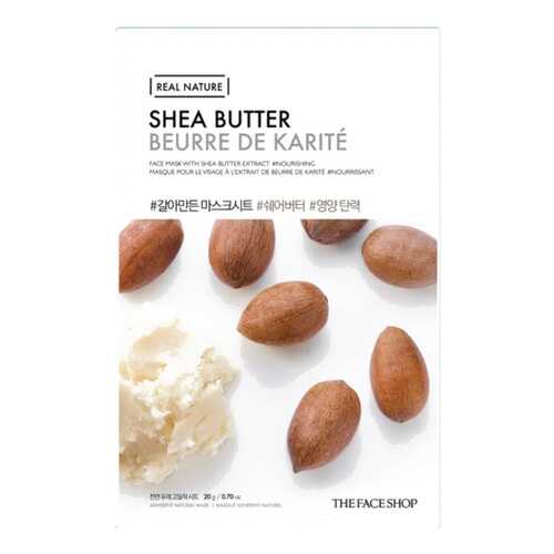 Маска для лица The Face Shop Real Nature Shea Butter Face Mask 20 г в Улыбка Радуги