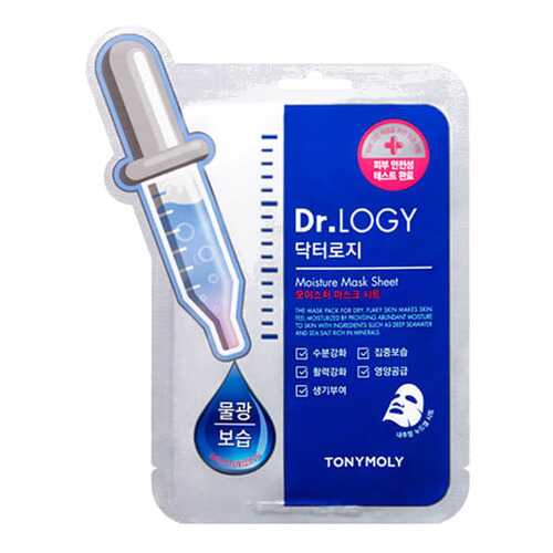 Маска для лица Tony Moly Dr. Logy Moisture Mask Sheet 23 мл в Улыбка Радуги