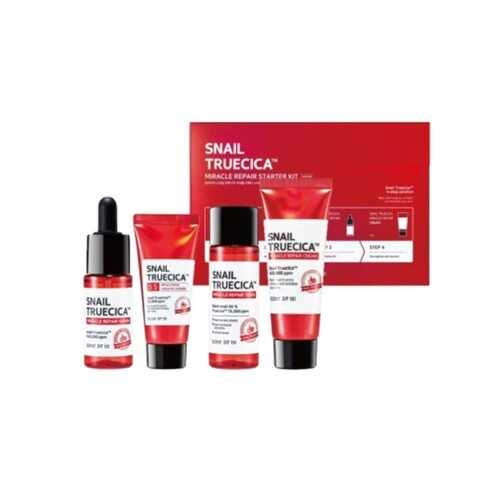 Набор миниатюр Some by mi Snail Truecica Miracle Repair Starter kit 4 предмета в Улыбка Радуги