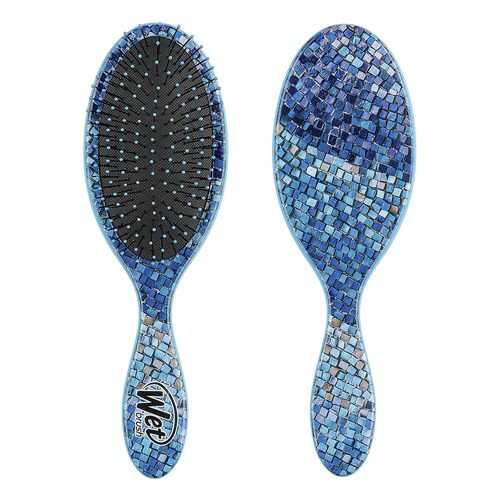 Щетка для спутанных волос WET BRUSH MAGIC GARDEN DETANGLE-BLUE MOSAIC Волшебный сад в Улыбка Радуги