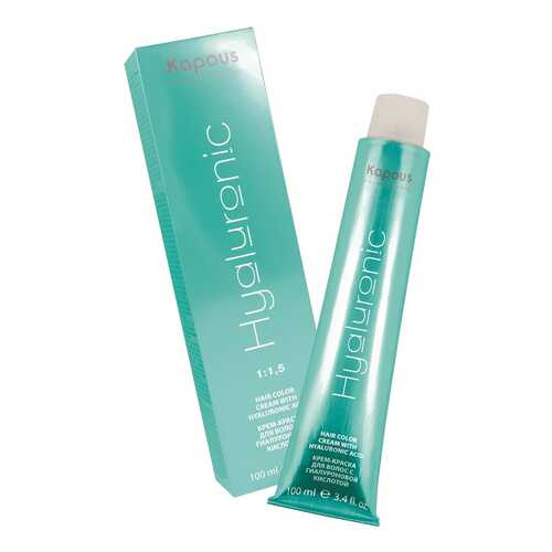 Краска для волос Kapous Professional Hyaluronic Acid 4.5 Коричневый махагоновый 100 мл в Улыбка Радуги
