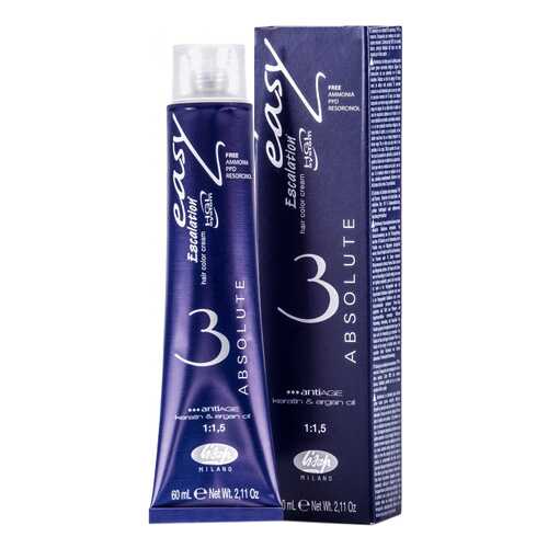 Краска для волос Lisap Milano Escalation Easy Absolute 3 55/21 Платиновый каштан 60 мл в Улыбка Радуги