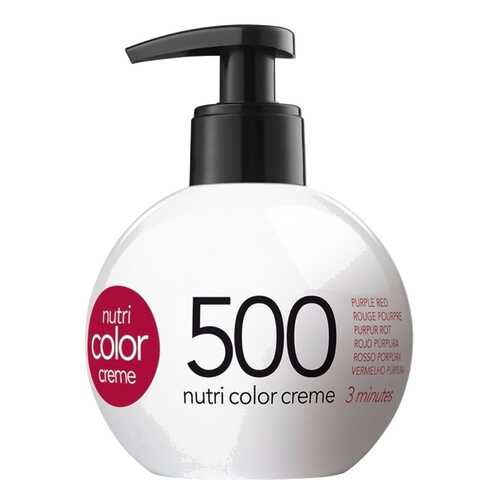 Краска для волос Revlon Professional Nutri Color Creme 500 Пурпурно-красный 270 мл в Улыбка Радуги