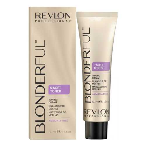 Тонирующее средство Revlon Professional Blonderful 5Soft Toner Cream 9.01 50 мл в Улыбка Радуги