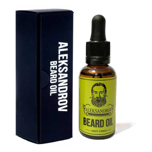 Масло для бороды ALEKSANDROV Juicy Citrus 30 мл в Улыбка Радуги