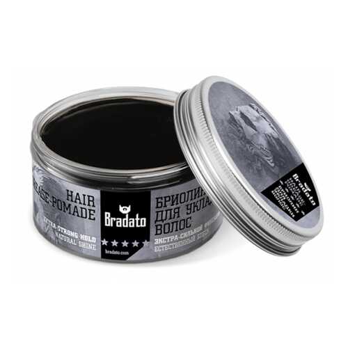 Бриолин для волос Bradato hair grease pomade 100 мл в Улыбка Радуги