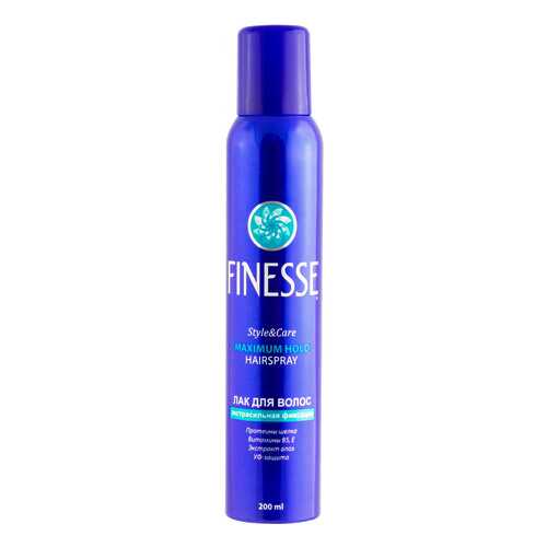 Лак для волос Finesse Styling Hairspray Maximum Hold 200 мл в Улыбка Радуги