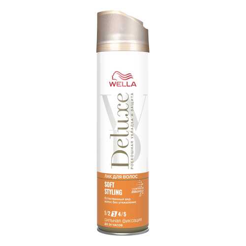 Лак для волос Wella Deluxe Soft Styling 250 мл в Улыбка Радуги