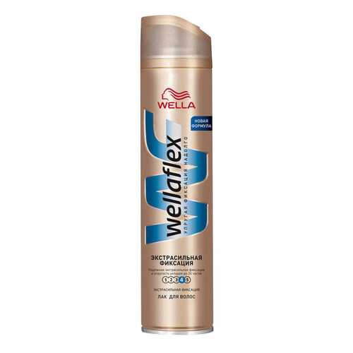 Лак для волос Wella Wellaflex Объем экстрасильная фиксация 250мл в Улыбка Радуги