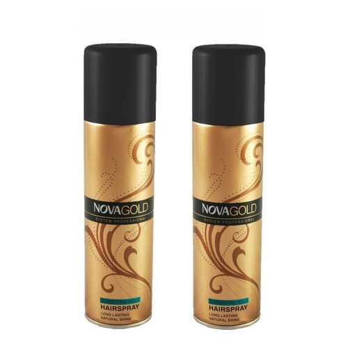 Лак суперфиксации Nova Gold 200 мл - 2 шт в Улыбка Радуги