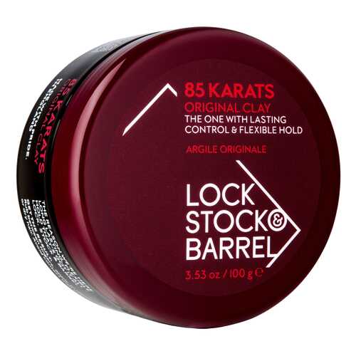 Средство для укладки волос Lock Stock & Barrel 85 Karats Shaping Clay 100 г в Улыбка Радуги
