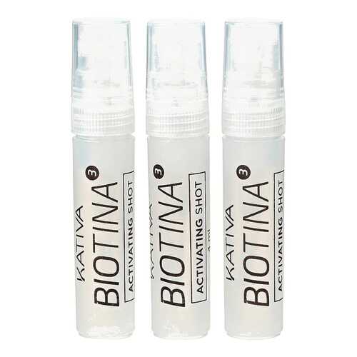 Ампулы для волос Kativa Biotina 3 Activating Shot 3x4 мл в Улыбка Радуги