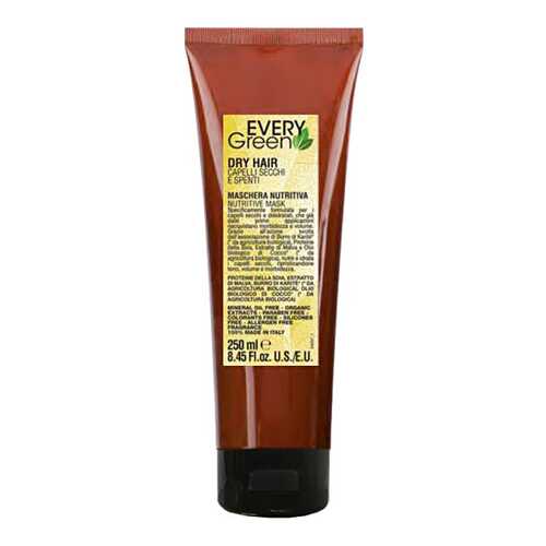 Маска для волос Dikson Every Green Dry Hair Mashera Nutriente 250 мл в Улыбка Радуги