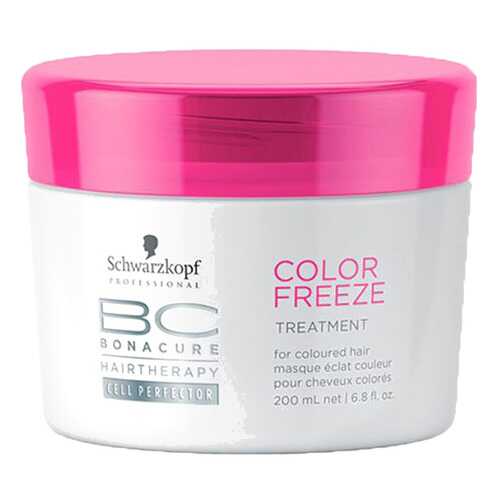 Маска для волос Schwarzkopf Professional Bonacure Color Freeze Treatment 200 мл в Улыбка Радуги