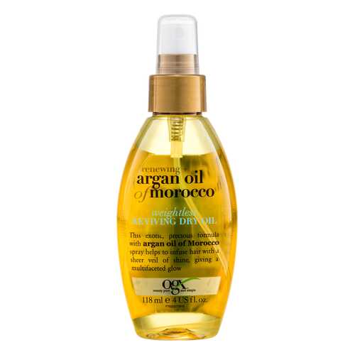 Масло для волос OGX Renewing Argan Oil of Morocco Weightless Reviving Dry Oil 118 мл в Улыбка Радуги