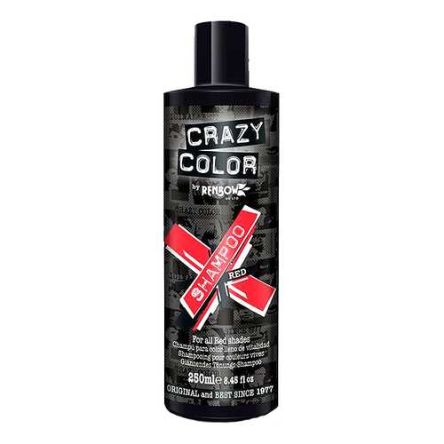 Шампунь для всех оттенков красного Crazy Color Vibrant Color Shampoo Red 250 мл в Улыбка Радуги