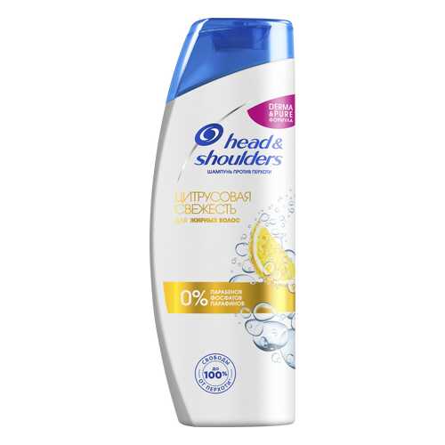 Шампунь Head & Shoulders Цитрусовая свежесть для жирных волос 400 мл в Улыбка Радуги