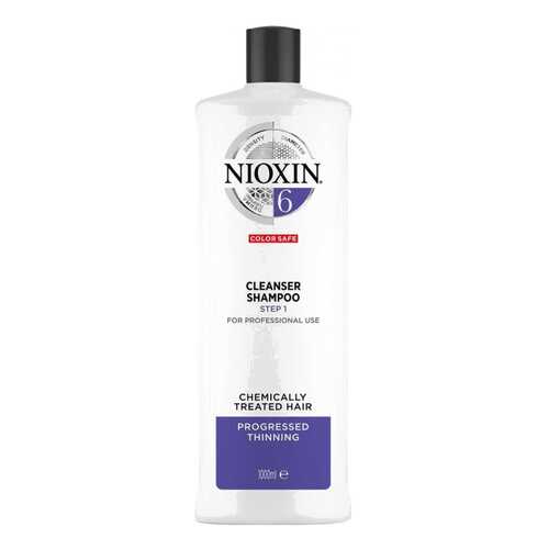 Шампунь Nioxin System 6 Cleanser Shampoo 1000 мл в Улыбка Радуги