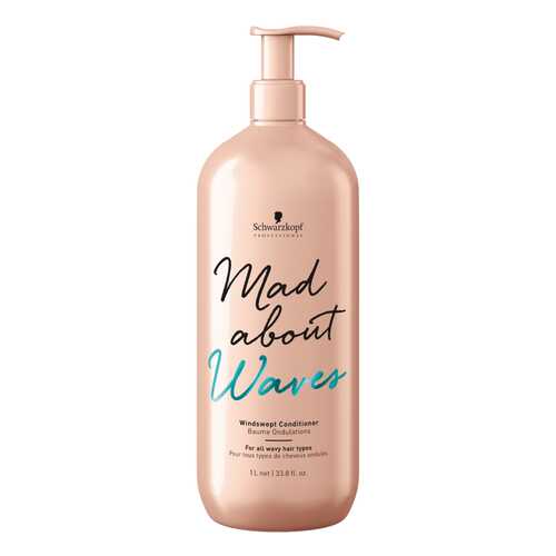 Шампунь Schwarzkopf Mad About Waves Sulfate Free Cleanser, 1000 мл в Улыбка Радуги