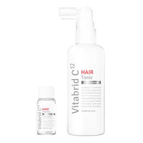 Спрей для волос Vitabrid C12 Hair Tonic Set Professional 100 мл + 1,5 г в Улыбка Радуги